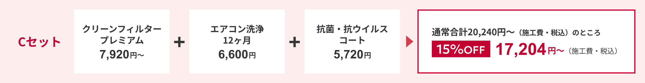 Cセット