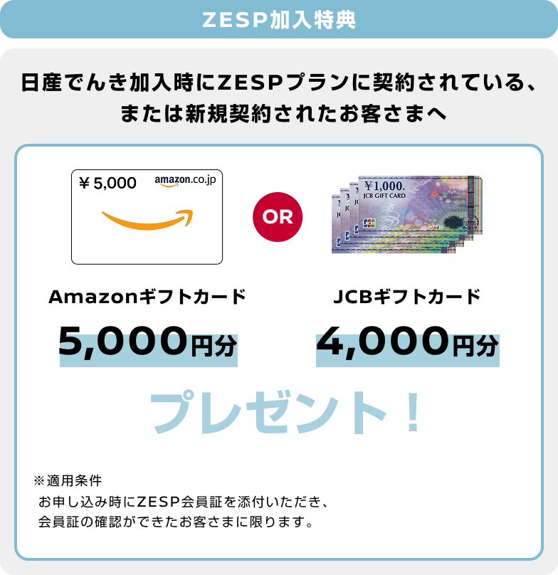 ZESP加入特典